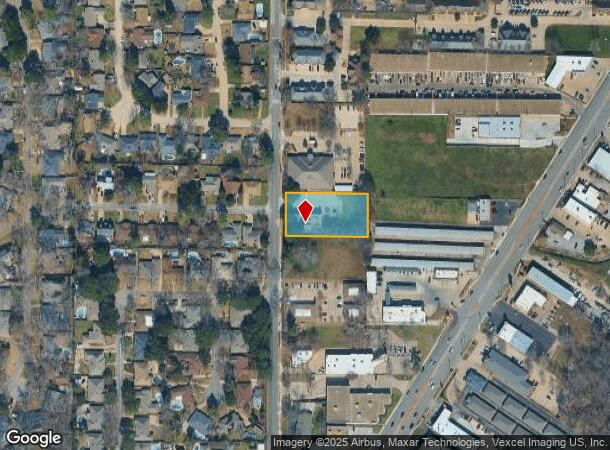 3005 Medlin Dr, Arlington, TX Parcel Map