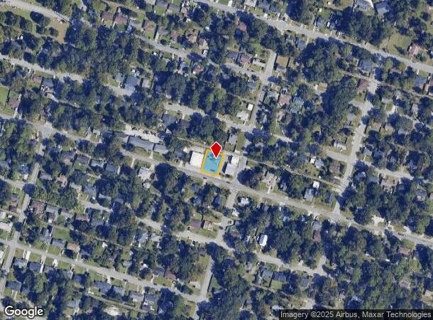 2018 Delesseps Ave, Savannah, GA Parcel Map