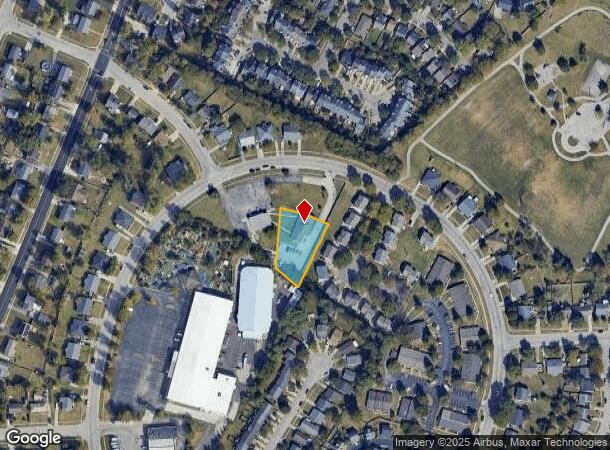  540 Eureka Springs Dr, Lexington, KY Parcel Map