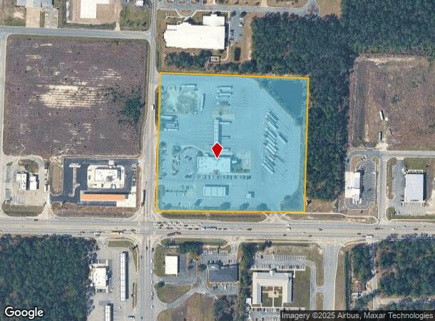1736 S Georgia Pkwy E, Waycross, GA Parcel Map