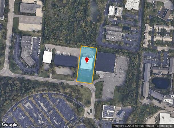 1250 N Century Cir N, Cincinnati, OH Parcel Map