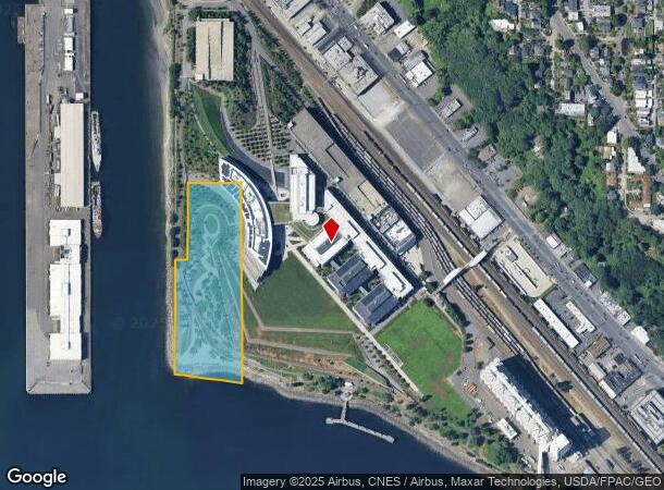  1111 Expedia Group Way W, Seattle, WA Parcel Map