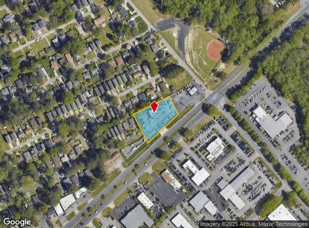  1315 S Military Hwy, Chesapeake, VA Parcel Map