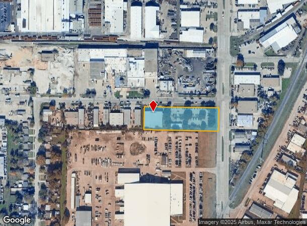 202 Range Dr, Garland, TX Parcel Map