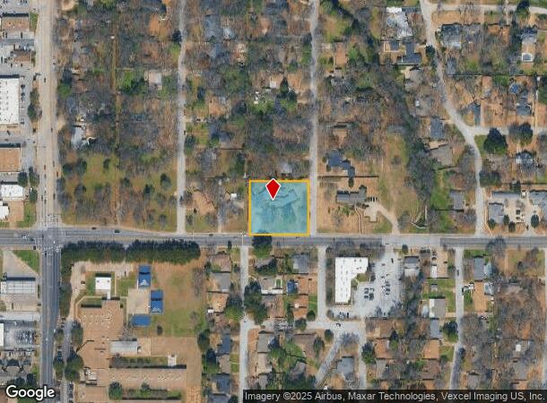 1501 W Randol Mill Rd, Arlington, TX Parcel Map