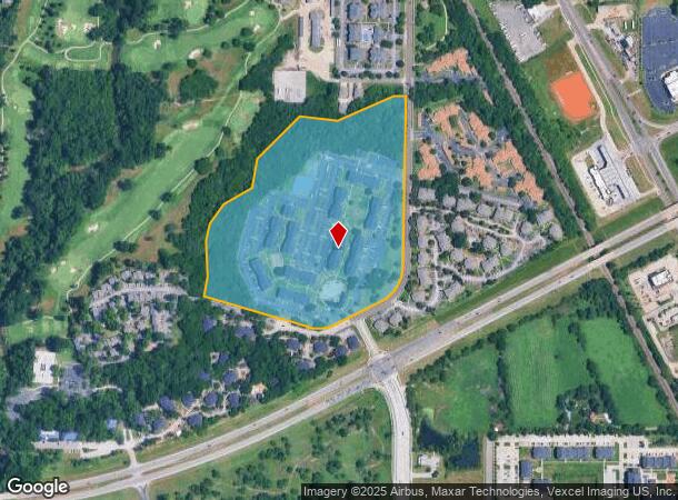 1111 Oak Tree Ave, Norman, OK Parcel Map