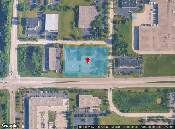  1050 Nimco Dr, Crystal Lake, IL Parcel Map