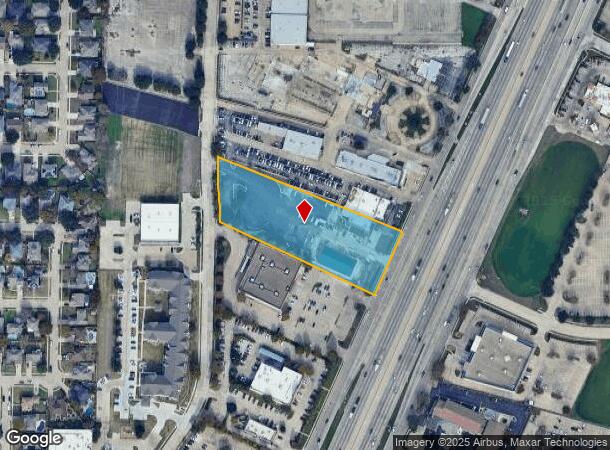 2353 N Central Expy, Plano, TX Parcel Map