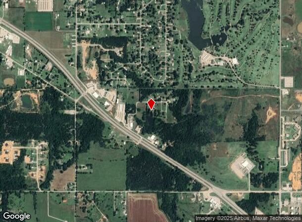  10 Oak Dr, Shawnee, OK Parcel Map