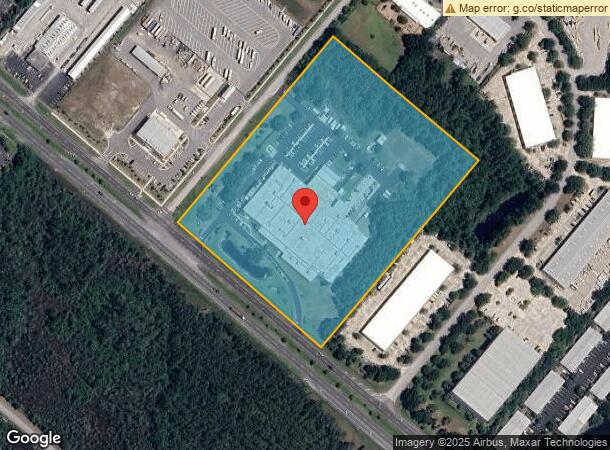  1327 N Us Highway 1, Ormond Beach, FL Parcel Map