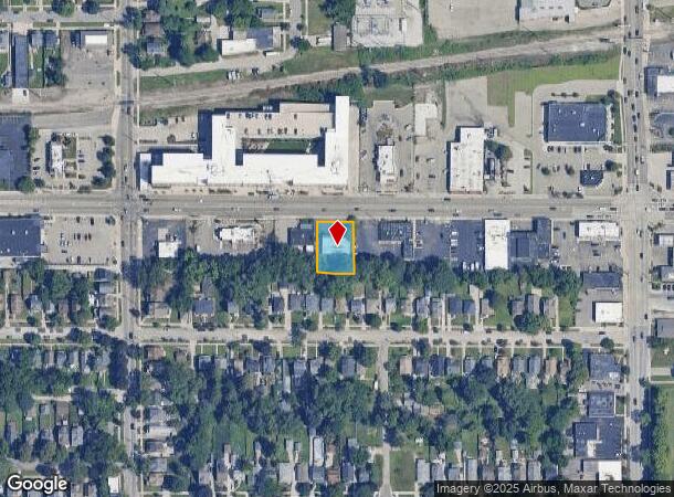  1050 Michigan St Ne, Grand Rapids, MI Parcel Map
