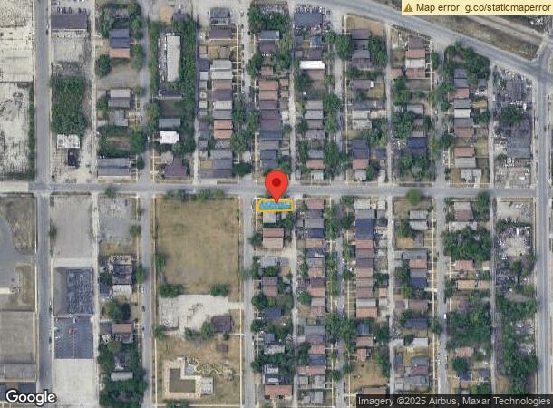  1301 Pennsylvania St, Gary, IN Parcel Map