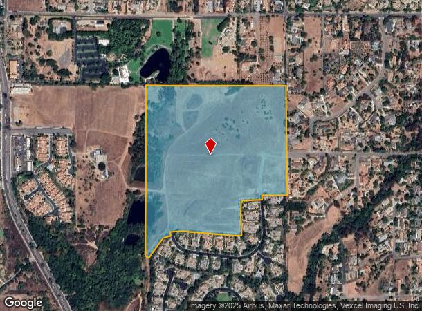 Peppertree Ln, Fallbrook, CA Parcel Map