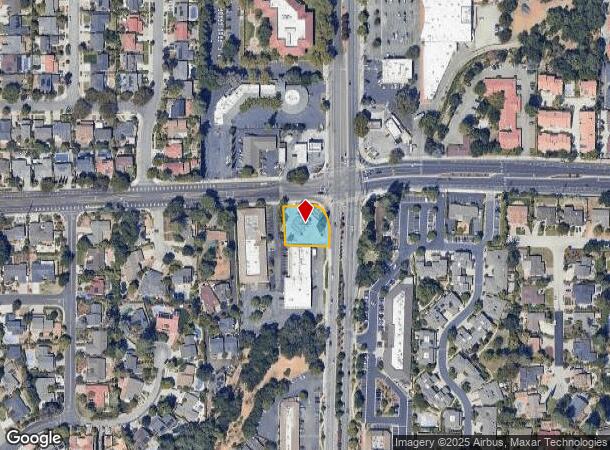  12015 Saratoga Sunnyvale Rd, Saratoga, CA Parcel Map