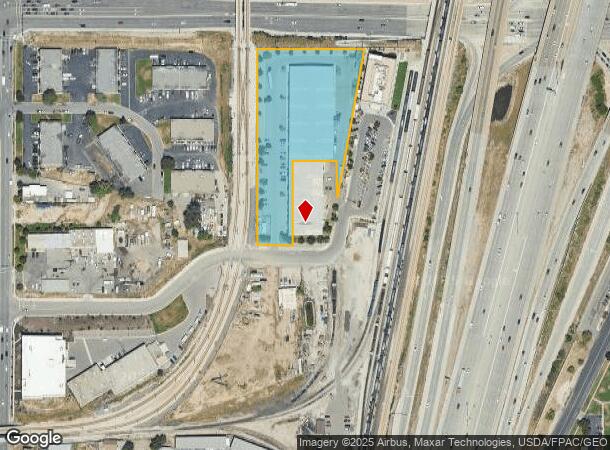  646 W 9Th Ave, Midvale, UT Parcel Map