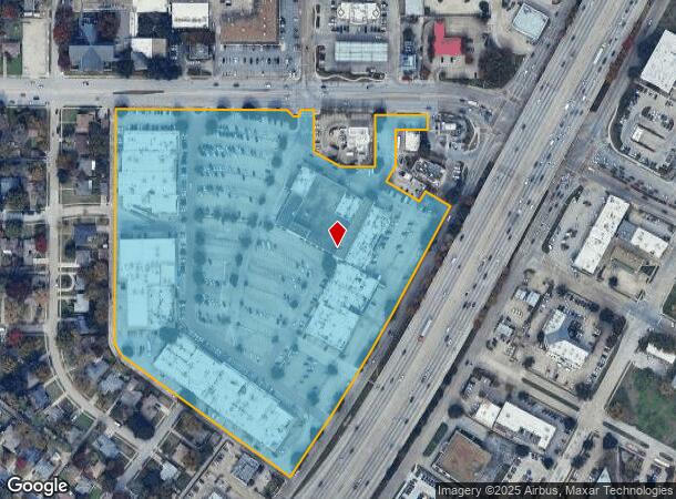 100 S Central Expy, Richardson, TX Parcel Map