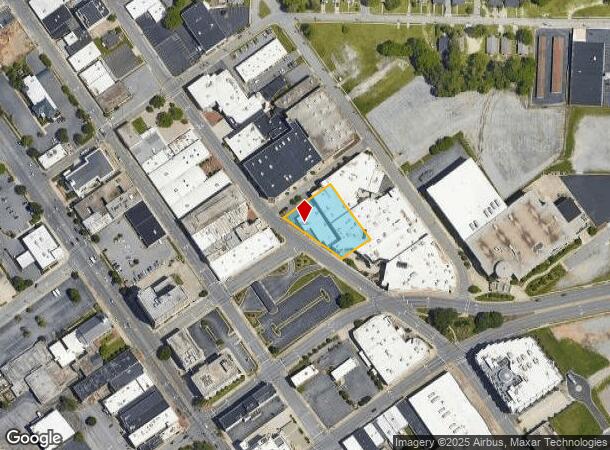  242 N Hamilton St, High Point, NC Parcel Map