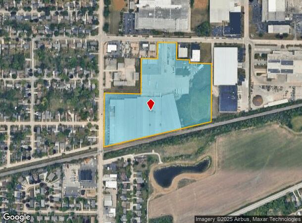 1726 N Ballard Rd, Appleton, WI Parcel Map