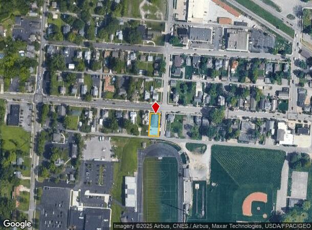 107 W Columbus St, Pickerington, OH Parcel Map