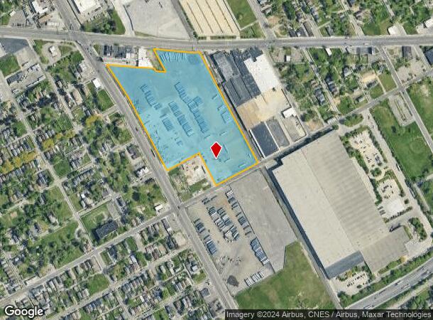  6100 Mcgraw St, Detroit, MI Parcel Map