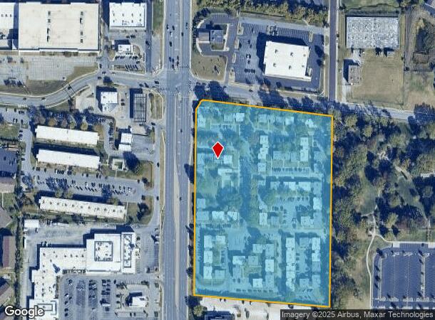  2012 W Ash St, Columbia, MO Parcel Map