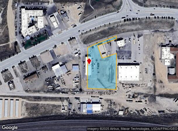  1904 E Cedar St, Rawlins, WY Parcel Map