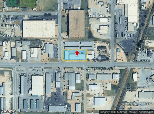  1910 Industrial Blvd, Abilene, TX Parcel Map