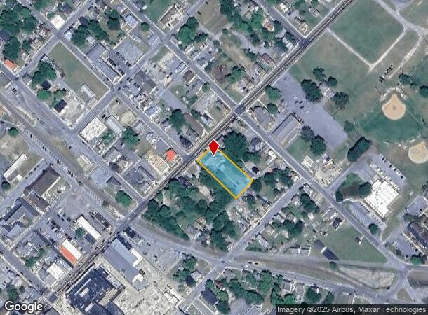  220 E Market St, Georgetown, DE Parcel Map