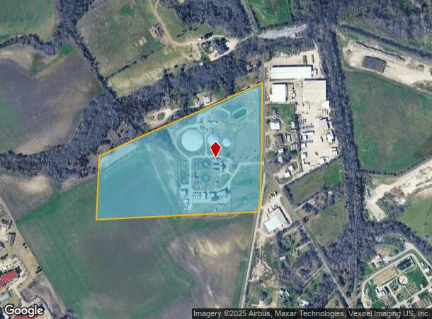  1900 Howard Rd, Waxahachie, TX Parcel Map