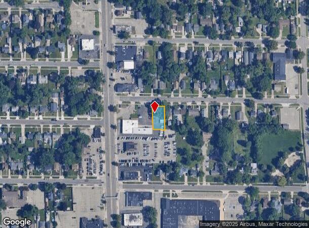  24 Wilbur St Se, Grand Rapids, MI Parcel Map