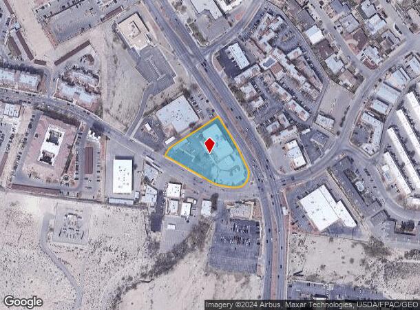  4849 N Mesa St, El Paso, TX Parcel Map