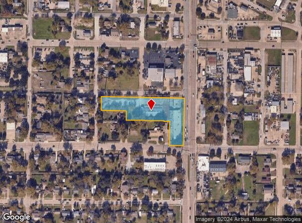  101 W Avenue D, Garland, TX Parcel Map