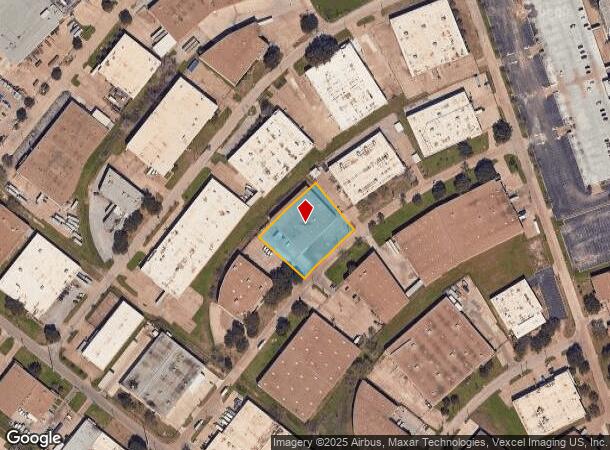  1235 Profit Dr, Dallas, TX Parcel Map