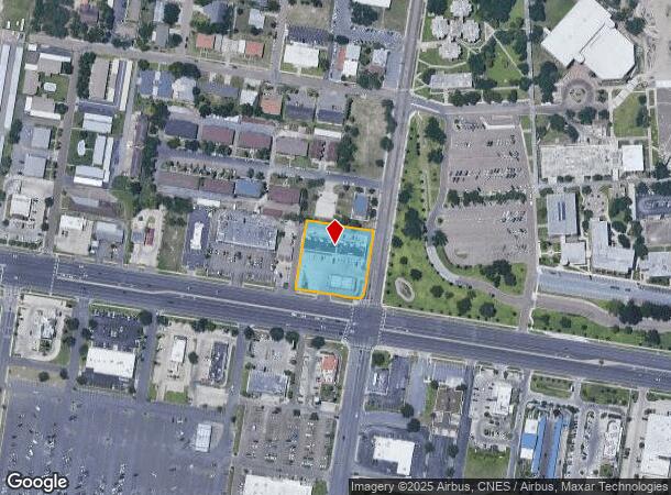  1603 W University Dr, Edinburg, TX Parcel Map