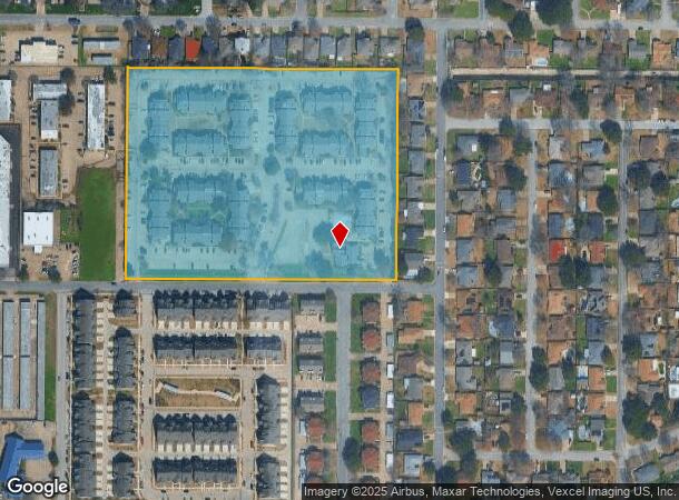 6897 Meadow Crest Dr, North Richland Hills, TX Parcel Map