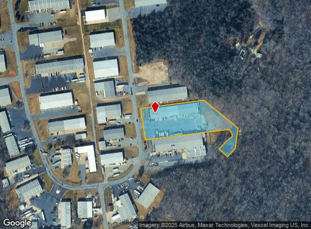 502 Performance Rd, Mooresville, NC Parcel Map