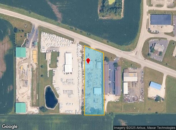  320 W Lincoln Hwy, Cortland, IL Parcel Map