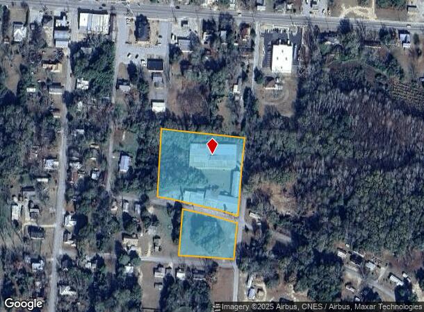  267 Railroad Ave, Gibson, GA Parcel Map