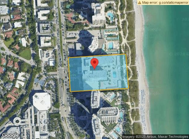  9801 Collins Ave, Bal Harbour, FL Parcel Map