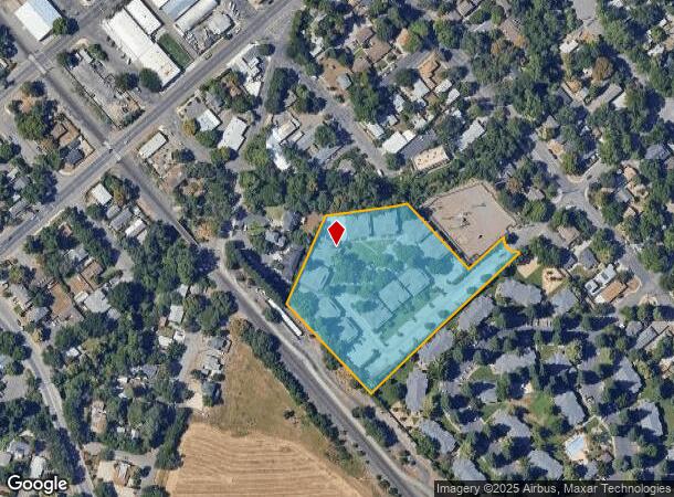 721 W 11Th St, Chico, CA Parcel Map