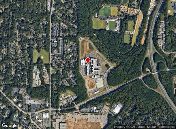  1 Fenton Main St, Cary, NC Parcel Map