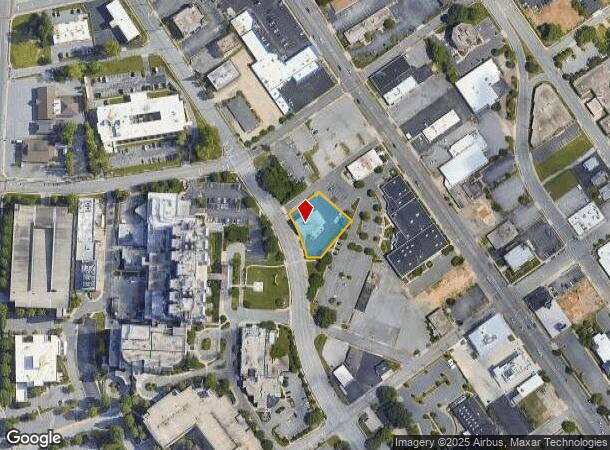  606 N Elm St, High Point, NC Parcel Map