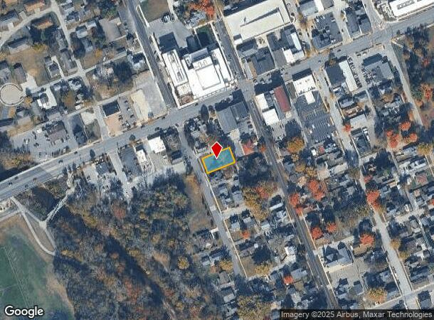 117 S Mill St, Plainfield, IN Parcel Map