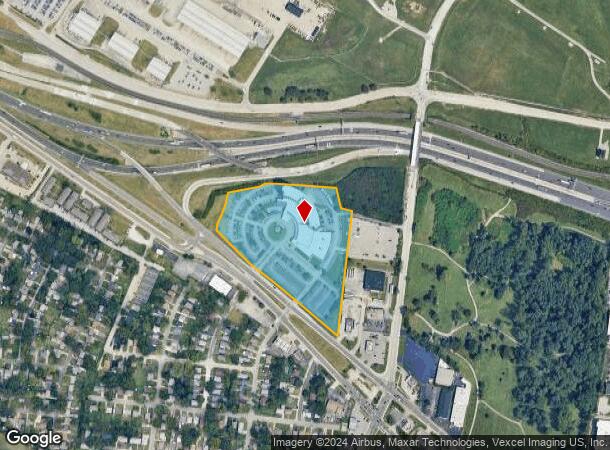  9801 Natural Bridge Rd, Saint Louis, MO Parcel Map