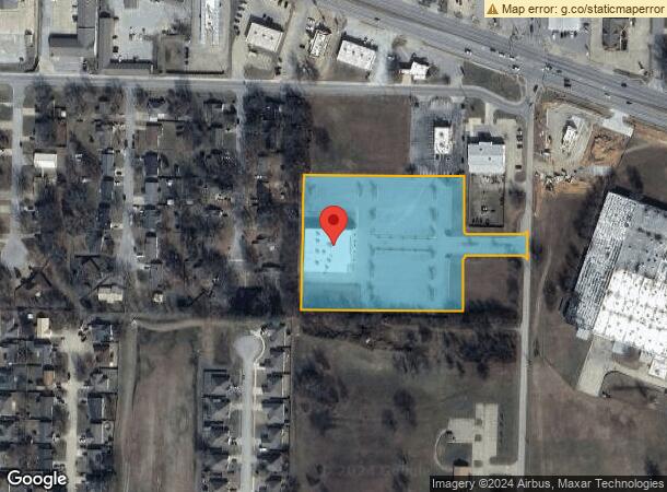  1102 S Carl St, Siloam Springs, AR Parcel Map