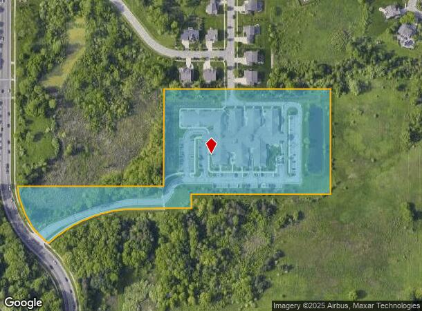  4830 Central Park Dr, Okemos, MI Parcel Map