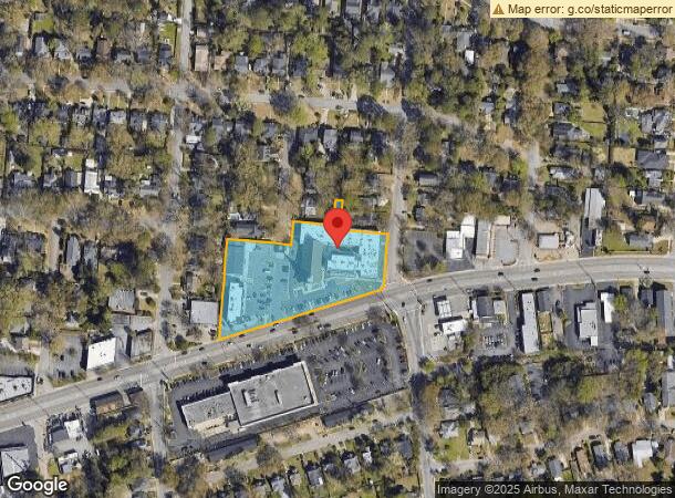  2901 Rosewood Dr, Columbia, SC Parcel Map