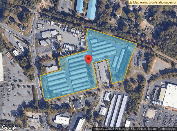  7000 Harrisburg Rd, Charlotte, NC Parcel Map