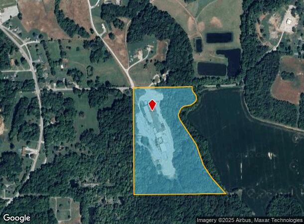 4635 Peerless Rd, Bedford, IN Parcel Map