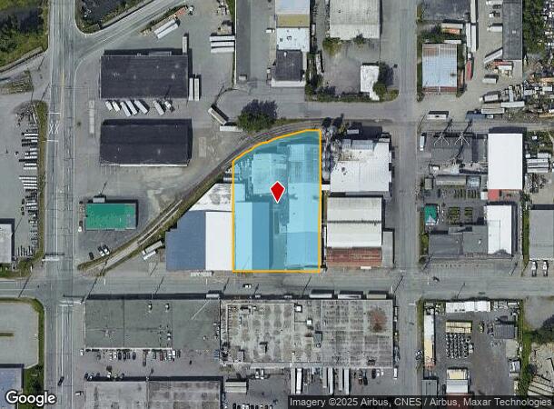  1415 E 1St Ave, Anchorage, AK Parcel Map